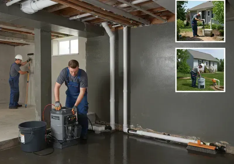 Basement Waterproofing and Flood Prevention process in Lamoille County, VT